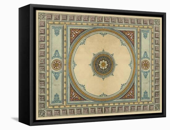 Design for a Ceiling-Sloan-Framed Stretched Canvas