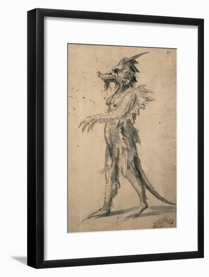 Design For a Dragon-Giuseppe Arcimboldo-Framed Giclee Print