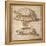 Design for a Lidded Box in the Shape of a Tortoise, Shown Open and Shut-Giulio Romano-Framed Premier Image Canvas