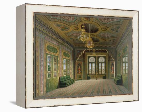 Design for a Reception Room with Chinese Pots, 1837-Karl Ludwig Wilhelm Zanth-Framed Premier Image Canvas