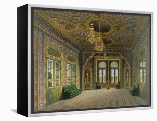 Design for a Reception Room with Chinese Pots, 1837-Karl Ludwig Wilhelm Zanth-Framed Premier Image Canvas