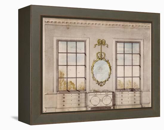 Design For a Room by Linnell John-John Linnell-Framed Premier Image Canvas