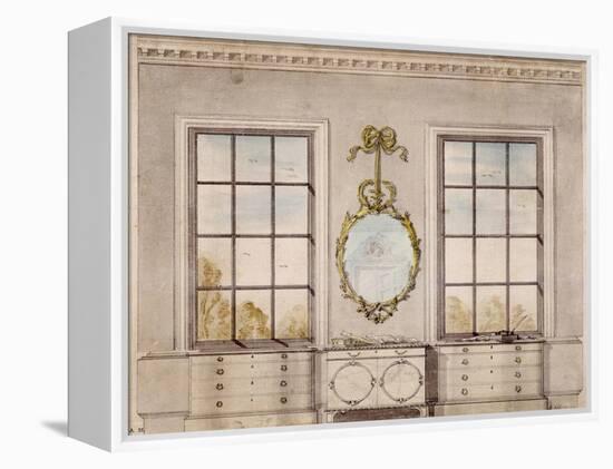 Design For a Room by Linnell John-John Linnell-Framed Premier Image Canvas