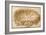 Design for an Oval Fruit Bowl, with Vine Tendrils, Leaves and Grapes-Giulio Romano-Framed Giclee Print