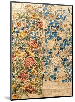 Design for Chintz: Rose-William Morris-Mounted Premium Giclee Print