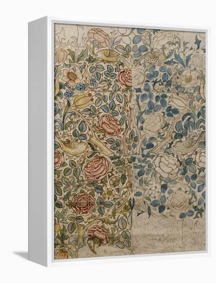 Design for Chintz: Rose-William Morris-Framed Premier Image Canvas