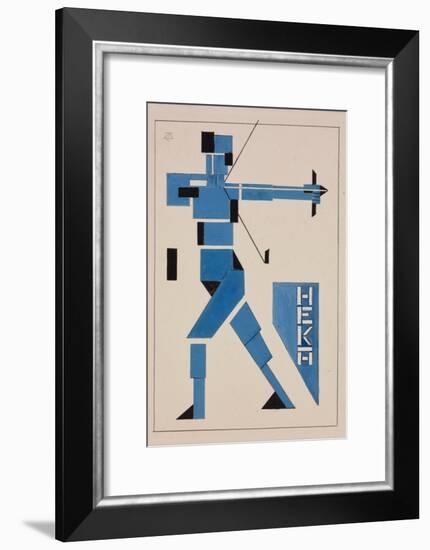 Design for Poster-Theo Van Doesburg-Framed Giclee Print