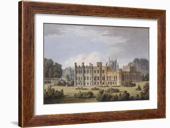 Design for Remodelling of Bulstrode Park, Buckinghamshire, 1812-Jeffry Wyatville-Framed Giclee Print