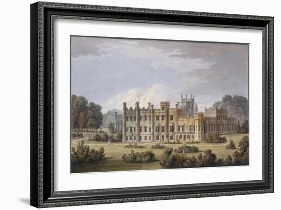 Design for Remodelling of Bulstrode Park, Buckinghamshire, 1812-Jeffry Wyatville-Framed Giclee Print