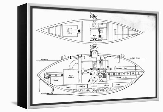 Design for the Baker Submarine-null-Framed Premier Image Canvas