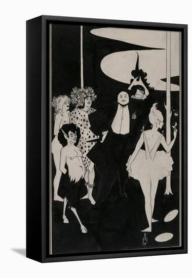 Design for the Frontispiece to John Davidson's Plays-Aubrey Beardsley-Framed Premier Image Canvas