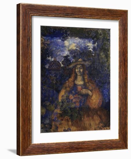 Design for the Opera Carmen by G. Bizet, C. 1905-Nikolai Nikolayevich Sapunov-Framed Giclee Print