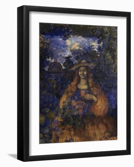 Design for the Opera Carmen by G. Bizet, C. 1905-Nikolai Nikolayevich Sapunov-Framed Giclee Print