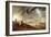 Design for the Seventh Plague of Egypt (Ink & W/C on Paper)-John Martin-Framed Giclee Print