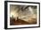 Design for the Seventh Plague of Egypt (Ink & W/C on Paper)-John Martin-Framed Giclee Print