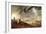 Design for the Seventh Plague of Egypt (Ink & W/C on Paper)-John Martin-Framed Giclee Print