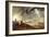 Design for the Seventh Plague of Egypt (Ink & W/C on Paper)-John Martin-Framed Giclee Print