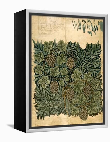 Design For Vine Wallpaper, c.1872-William Morris-Framed Premier Image Canvas