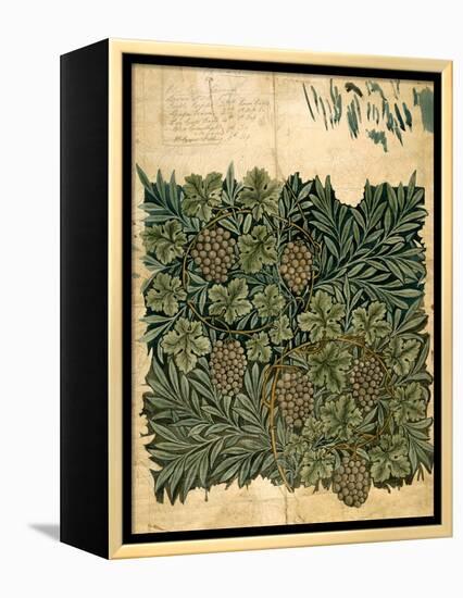 Design For Vine Wallpaper, c.1872-William Morris-Framed Premier Image Canvas