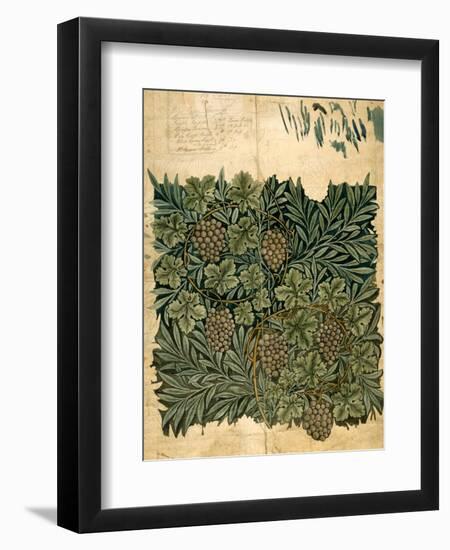 Design For Vine Wallpaper, c.1872-William Morris-Framed Giclee Print