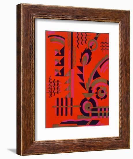 Design from 'Nouvelles Compositions Decoratives', Late 1920S (Pochoir Print)-Serge Gladky-Framed Giclee Print