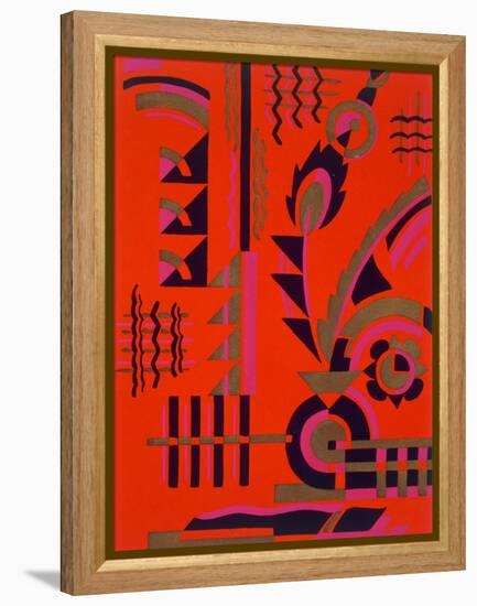 Design from 'Nouvelles Compositions Decoratives', Late 1920S (Pochoir Print)-Serge Gladky-Framed Premier Image Canvas