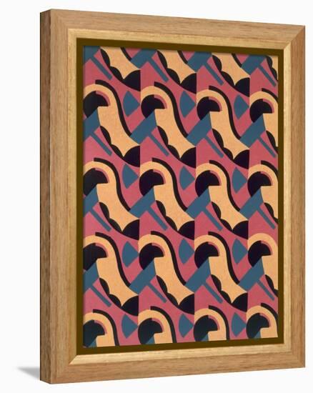 Design from 'Nouvelles Compositions Decoratives', Late 1920S (Pochoir Print)-Serge Gladky-Framed Premier Image Canvas