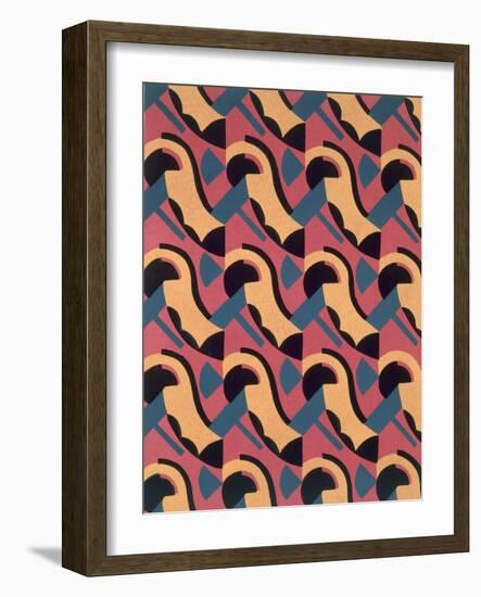 Design from 'Nouvelles Compositions Decoratives', Late 1920S (Pochoir Print)-Serge Gladky-Framed Giclee Print