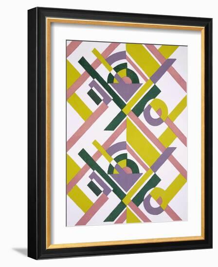 Design from 'Nouvelles Compositions Decoratives', Late 1920S (Pochoir Print)-Serge Gladky-Framed Giclee Print