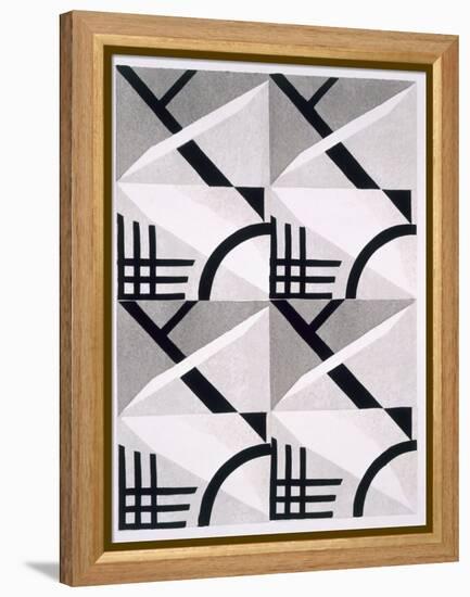 Design from 'Nouvelles Compositions Decoratives', Late 1920S (Pochoir Print)-Serge Gladky-Framed Premier Image Canvas