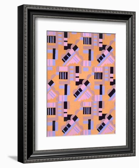 Design from 'Nouvelles Compositions Decoratives', Late 1920S (Pochoir Print)-Serge Gladky-Framed Giclee Print