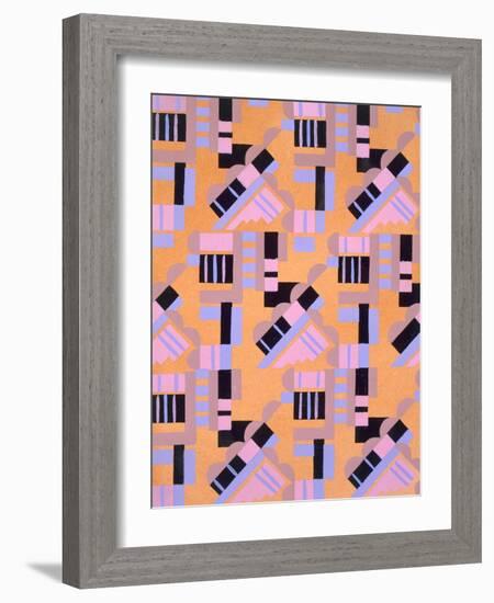 Design from 'Nouvelles Compositions Decoratives', Late 1920S (Pochoir Print)-Serge Gladky-Framed Giclee Print