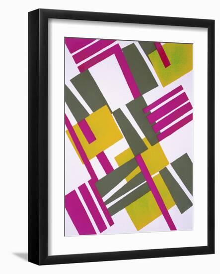 Design from 'Nouvelles Compositions Decoratives', Late 1920S (Pochoir Print)-Serge Gladky-Framed Giclee Print