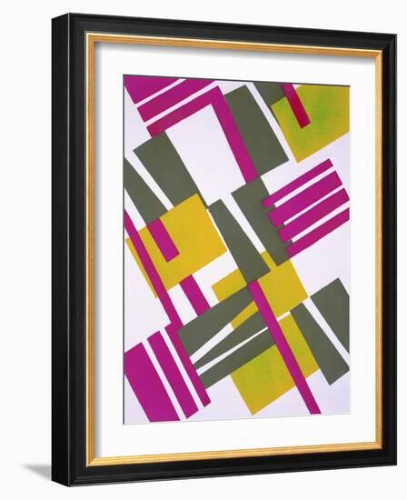 Design from 'Nouvelles Compositions Decoratives', Late 1920S (Pochoir Print)-Serge Gladky-Framed Giclee Print