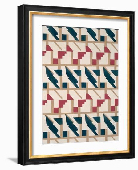 Design from 'Nouvelles Compositions Decoratives', Late 1920S (Pochoir Print)-Serge Gladky-Framed Giclee Print