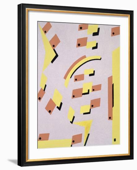 Design from 'Nouvelles Compositions Decoratives', Late 1920S (Pochoir Print)-Serge Gladky-Framed Giclee Print