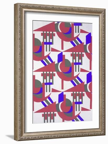 Design from 'Nouvelles Compositions Decoratives', Late 1920S (Pochoir Print)-Serge Gladky-Framed Giclee Print