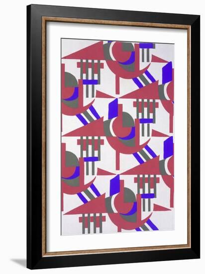 Design from 'Nouvelles Compositions Decoratives', Late 1920S (Pochoir Print)-Serge Gladky-Framed Giclee Print