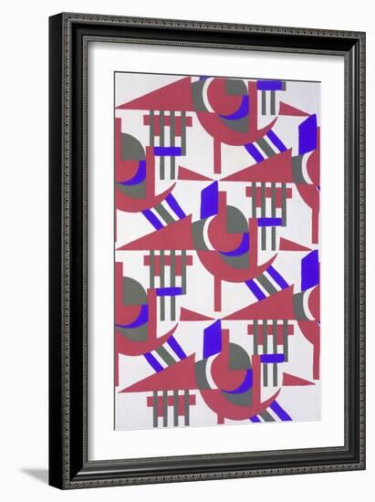 Design from 'Nouvelles Compositions Decoratives', Late 1920S (Pochoir Print)-Serge Gladky-Framed Giclee Print