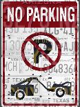 No Parking-Design Turnpike-Giclee Print
