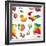 Design with Many Toys-Daniel Cole-Framed Art Print