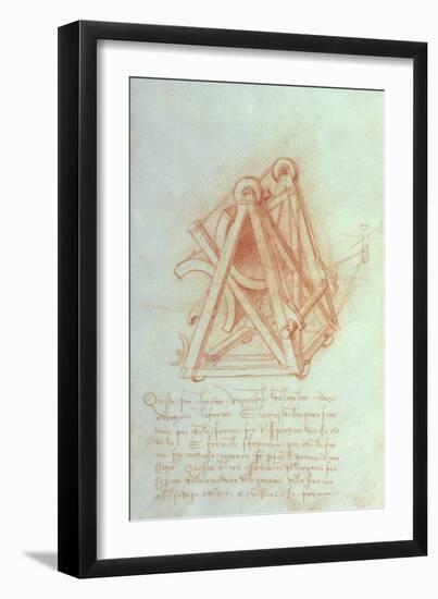 Design-Leonardo da Vinci-Framed Giclee Print