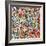 Designed Background. Digital Collage Made Of Newspaper Clippings-donatas1205-Framed Art Print