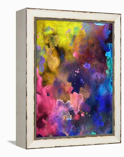 Designed Grunge Paper Texture - Bright Artistic Background-run4it-Framed Stretched Canvas