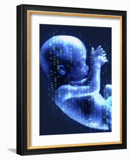 Designer Baby, Conceptual Artwork-Hannah Gal-Framed Photographic Print