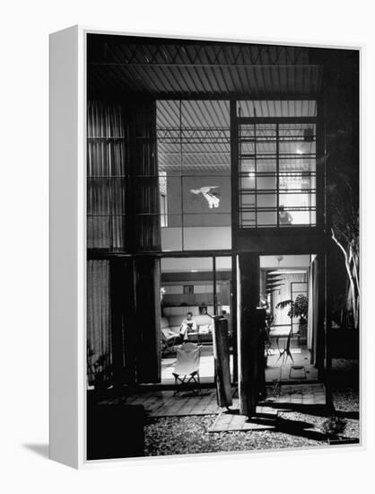 Designer House by Charles Eames-Peter Stackpole-Framed Premier Image Canvas