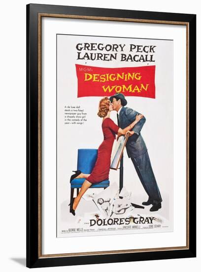 Designing Woman-null-Framed Art Print