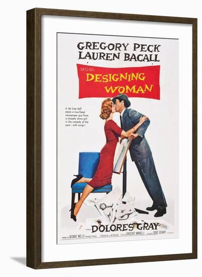 Designing Woman-null-Framed Art Print