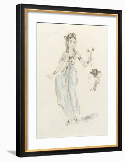 Designs For Cleopatra LIII-Oliver Messel-Framed Premium Giclee Print