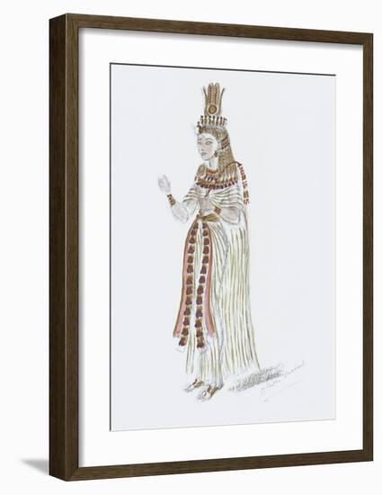 Designs for Cleopatra XLVI-Oliver Messel-Framed Premium Giclee Print